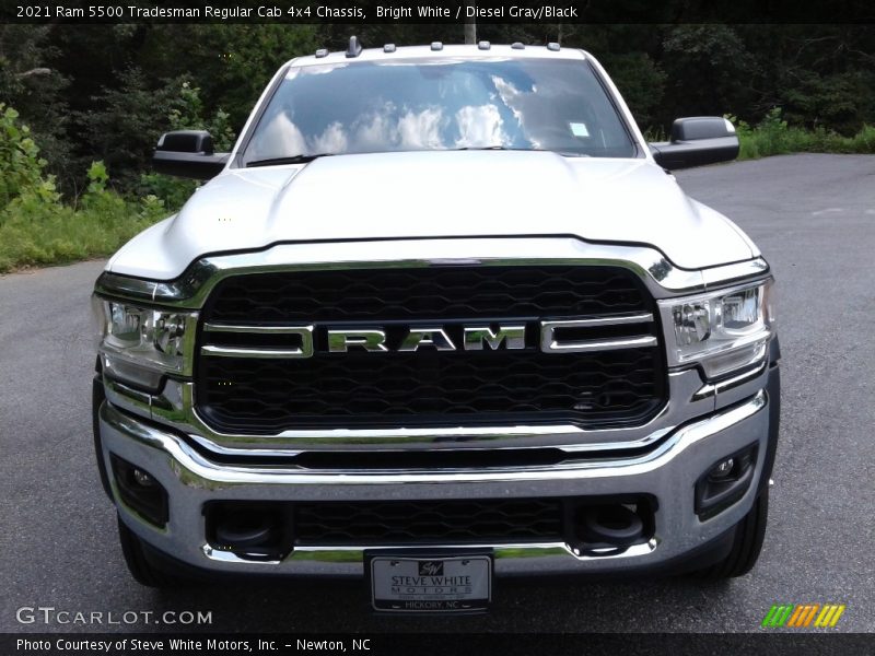 Bright White / Diesel Gray/Black 2021 Ram 5500 Tradesman Regular Cab 4x4 Chassis