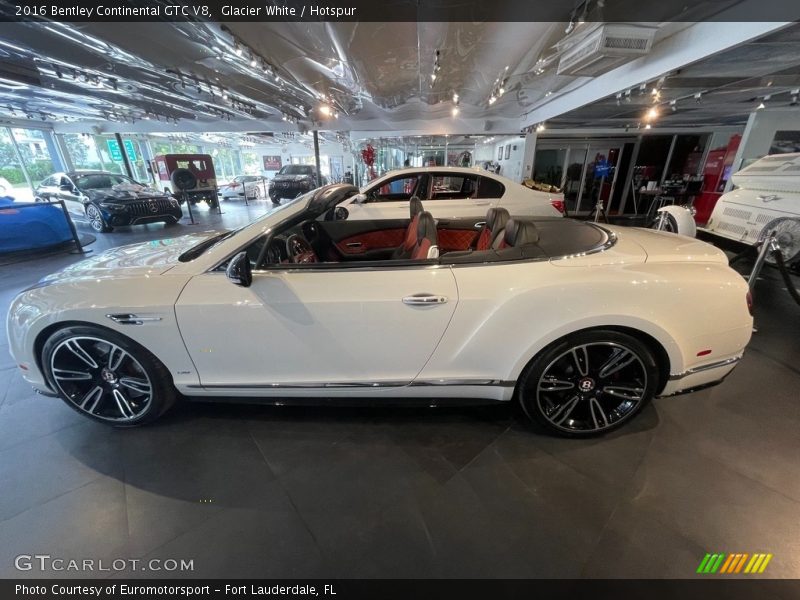 Glacier White / Hotspur 2016 Bentley Continental GTC V8