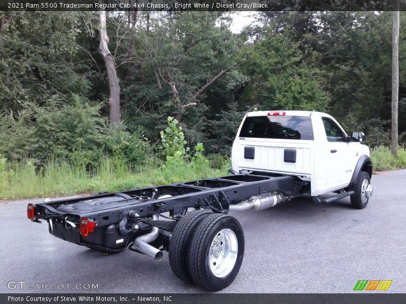 Bright White / Diesel Gray/Black 2021 Ram 5500 Tradesman Regular Cab 4x4 Chassis