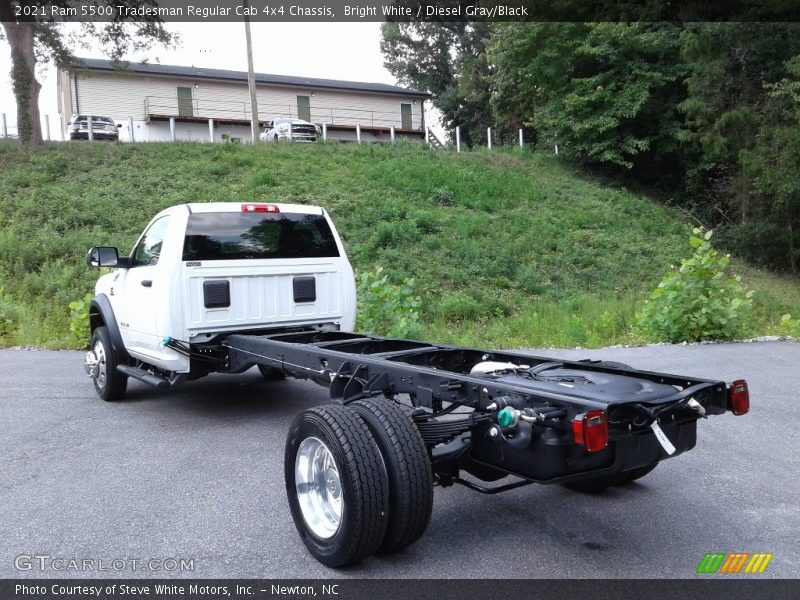 Bright White / Diesel Gray/Black 2021 Ram 5500 Tradesman Regular Cab 4x4 Chassis