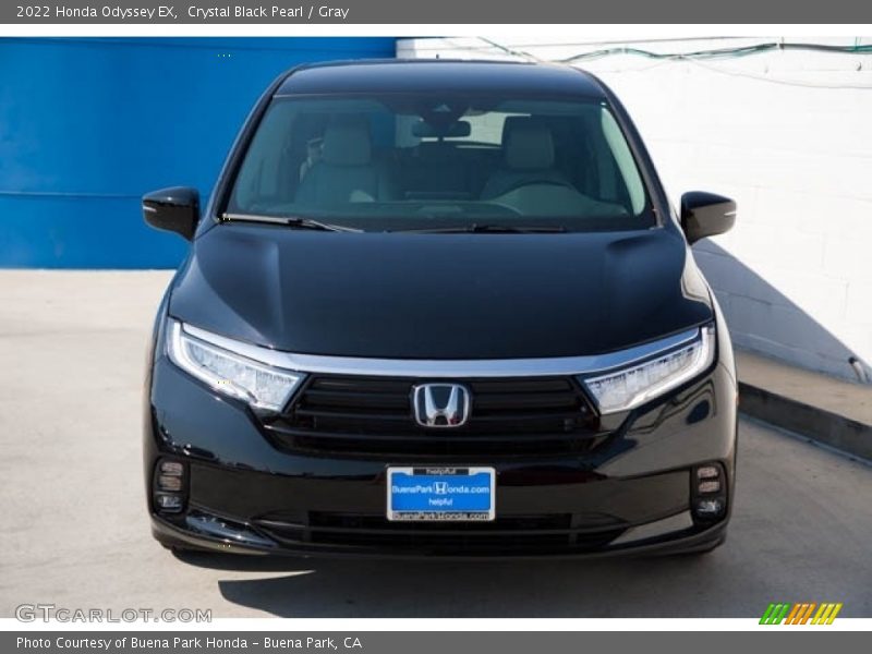 Crystal Black Pearl / Gray 2022 Honda Odyssey EX