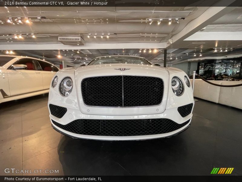 Glacier White / Hotspur 2016 Bentley Continental GTC V8