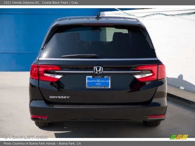 Crystal Black Pearl / Gray 2022 Honda Odyssey EX