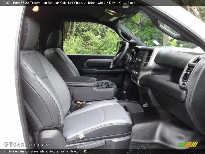 Bright White / Diesel Gray/Black 2021 Ram 5500 Tradesman Regular Cab 4x4 Chassis