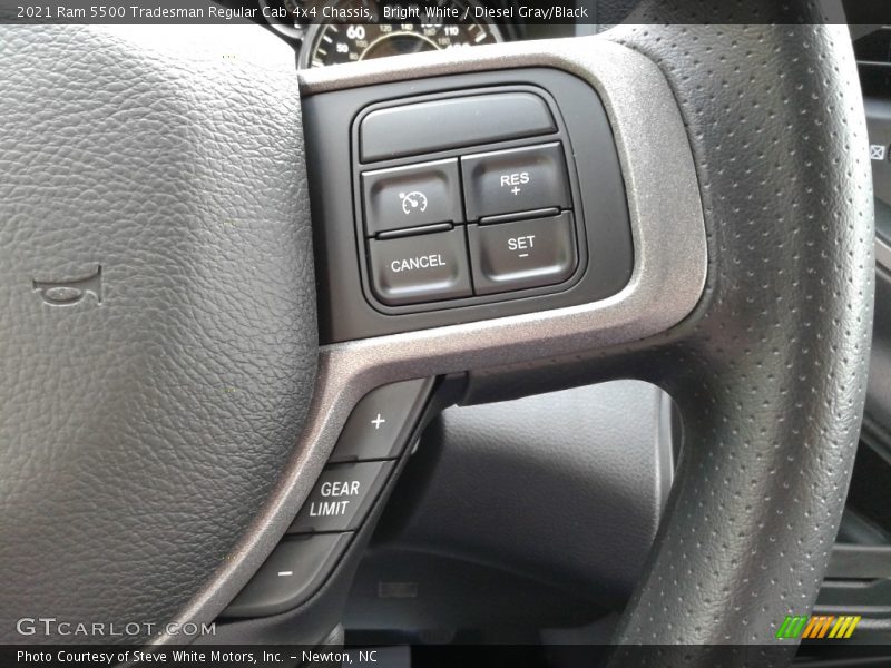 Bright White / Diesel Gray/Black 2021 Ram 5500 Tradesman Regular Cab 4x4 Chassis