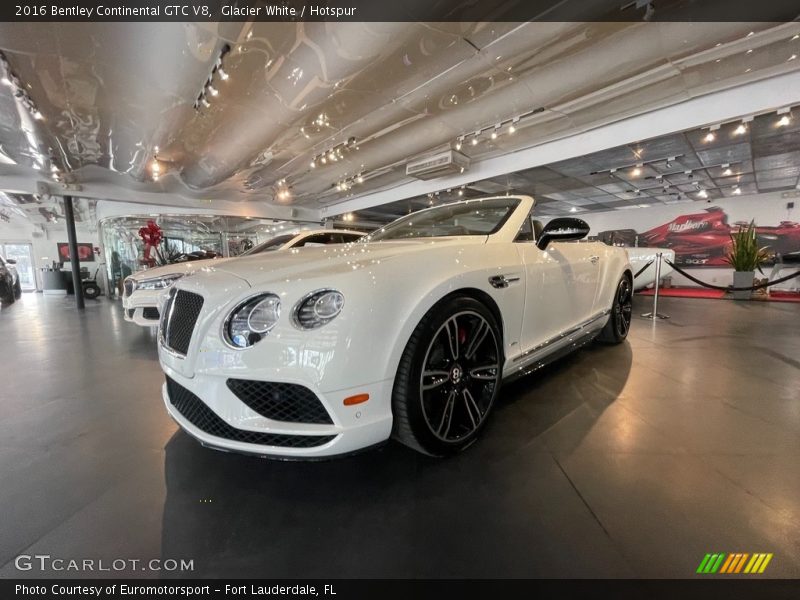 Glacier White / Hotspur 2016 Bentley Continental GTC V8