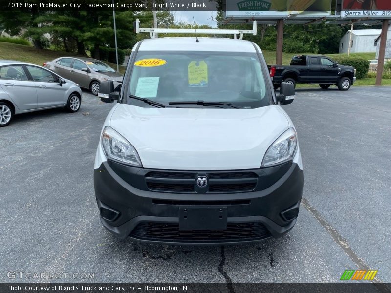 Bright White / Black 2016 Ram ProMaster City Tradesman Cargo Van
