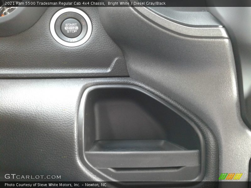 Bright White / Diesel Gray/Black 2021 Ram 5500 Tradesman Regular Cab 4x4 Chassis