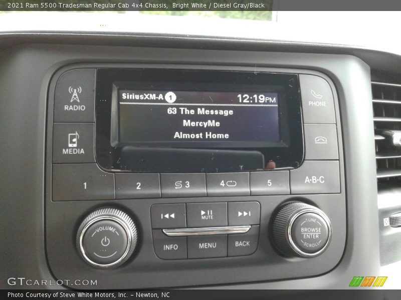 Bright White / Diesel Gray/Black 2021 Ram 5500 Tradesman Regular Cab 4x4 Chassis