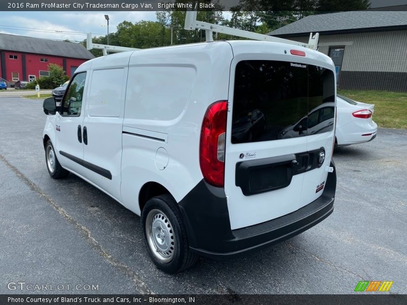 Bright White / Black 2016 Ram ProMaster City Tradesman Cargo Van