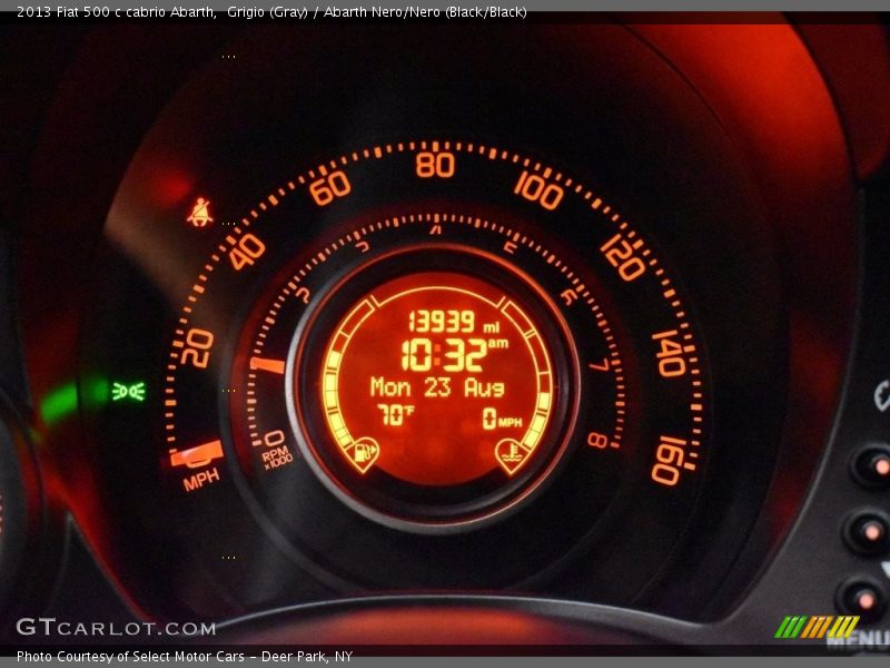  2013 500 c cabrio Abarth c cabrio Abarth Gauges