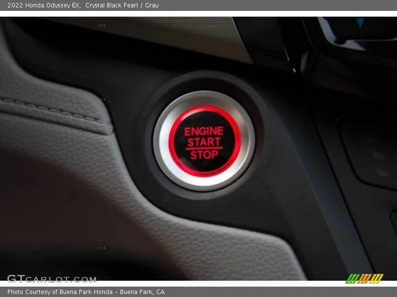 Crystal Black Pearl / Gray 2022 Honda Odyssey EX