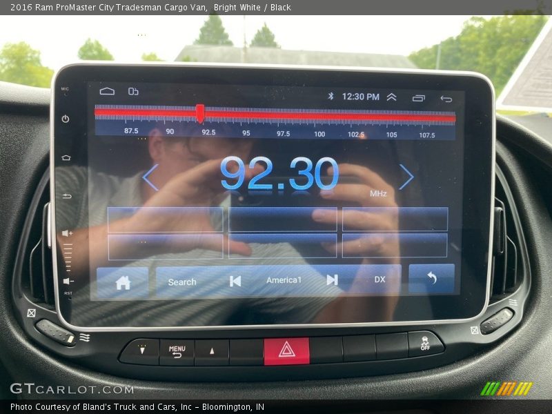 Bright White / Black 2016 Ram ProMaster City Tradesman Cargo Van