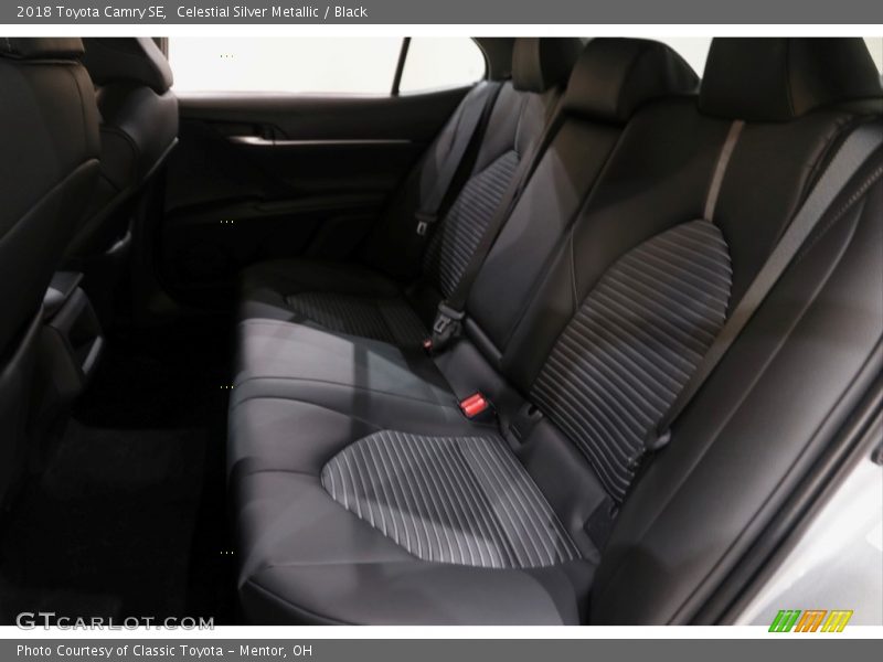 Celestial Silver Metallic / Black 2018 Toyota Camry SE