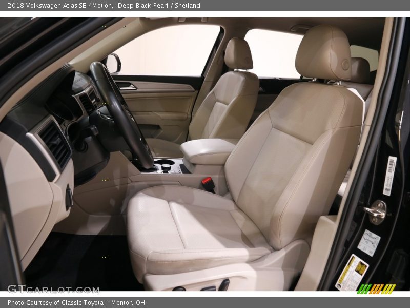 Deep Black Pearl / Shetland 2018 Volkswagen Atlas SE 4Motion