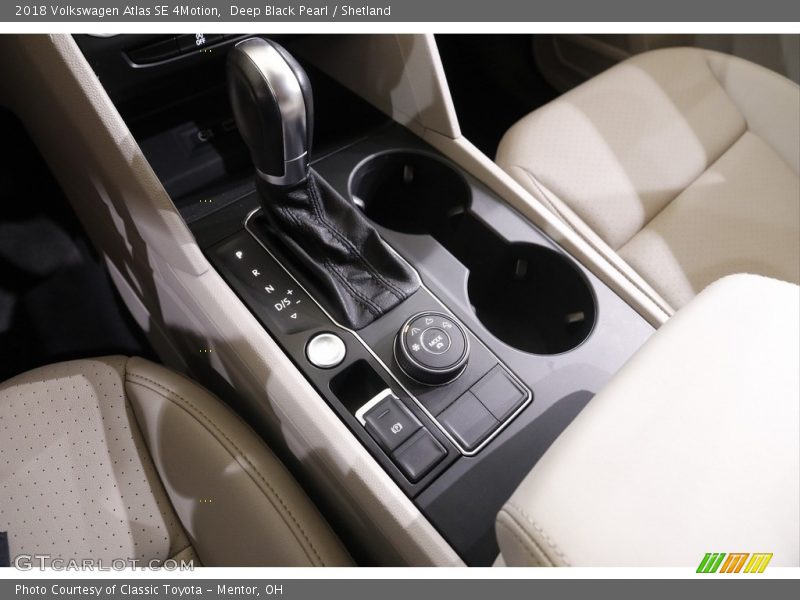 Deep Black Pearl / Shetland 2018 Volkswagen Atlas SE 4Motion