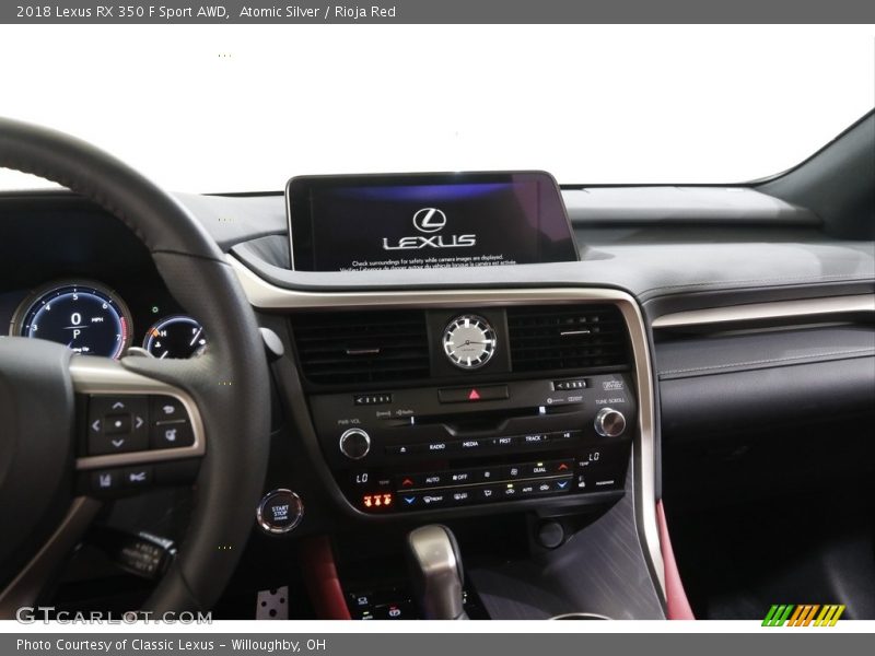 Atomic Silver / Rioja Red 2018 Lexus RX 350 F Sport AWD