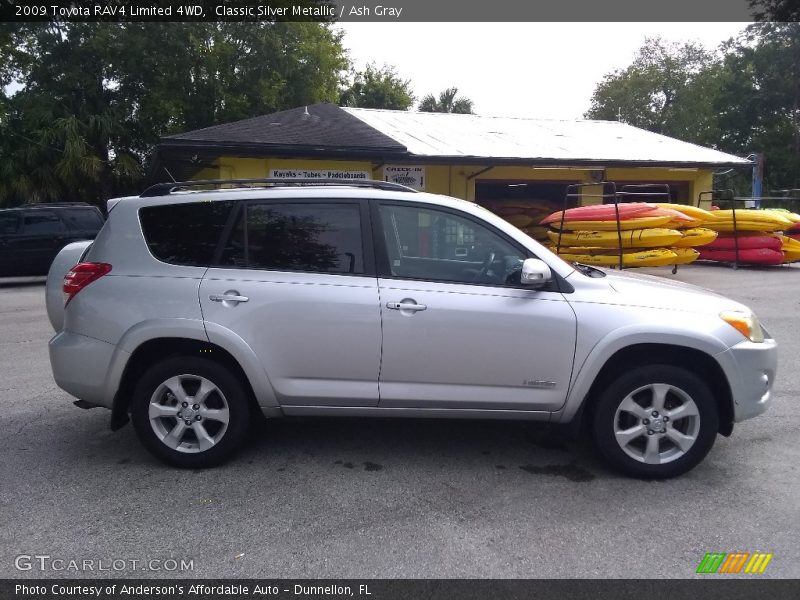 Classic Silver Metallic / Ash Gray 2009 Toyota RAV4 Limited 4WD