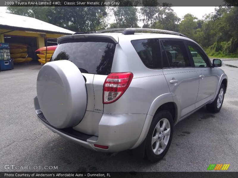 Classic Silver Metallic / Ash Gray 2009 Toyota RAV4 Limited 4WD