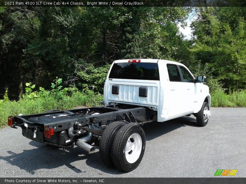 Bright White / Diesel Gray/Black 2021 Ram 4500 SLT Crew Cab 4x4 Chassis