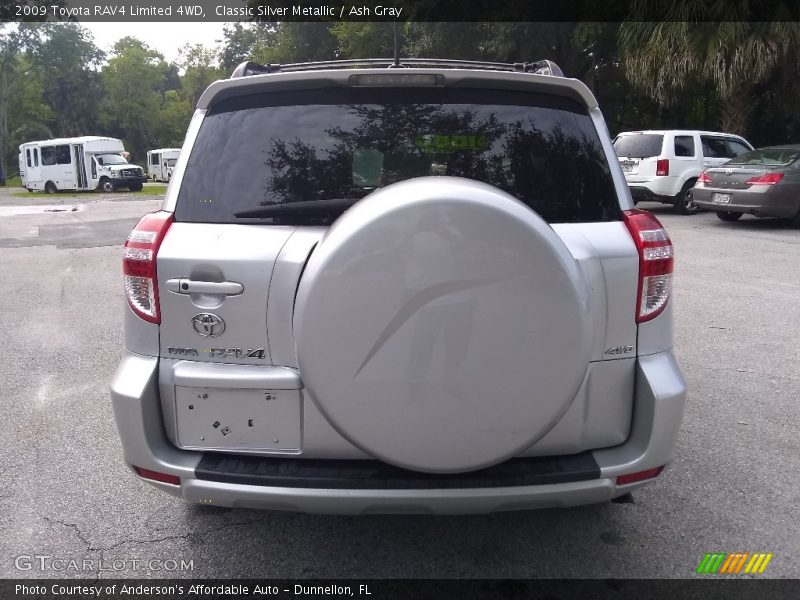 Classic Silver Metallic / Ash Gray 2009 Toyota RAV4 Limited 4WD