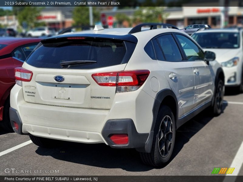 Crystal White Pearl / Black 2019 Subaru Crosstrek 2.0i Premium