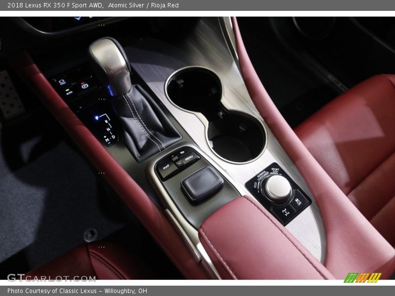 Atomic Silver / Rioja Red 2018 Lexus RX 350 F Sport AWD