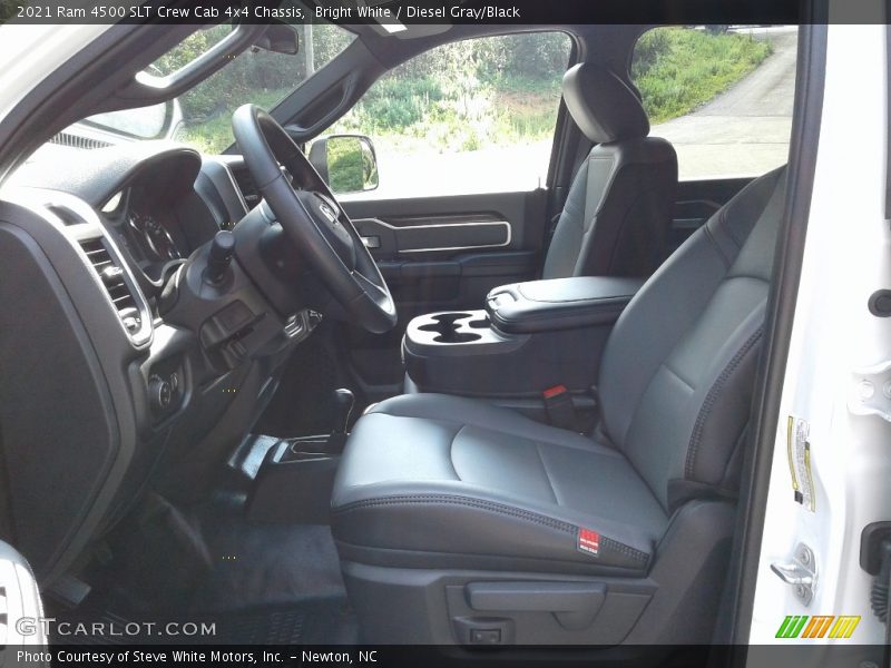 Bright White / Diesel Gray/Black 2021 Ram 4500 SLT Crew Cab 4x4 Chassis