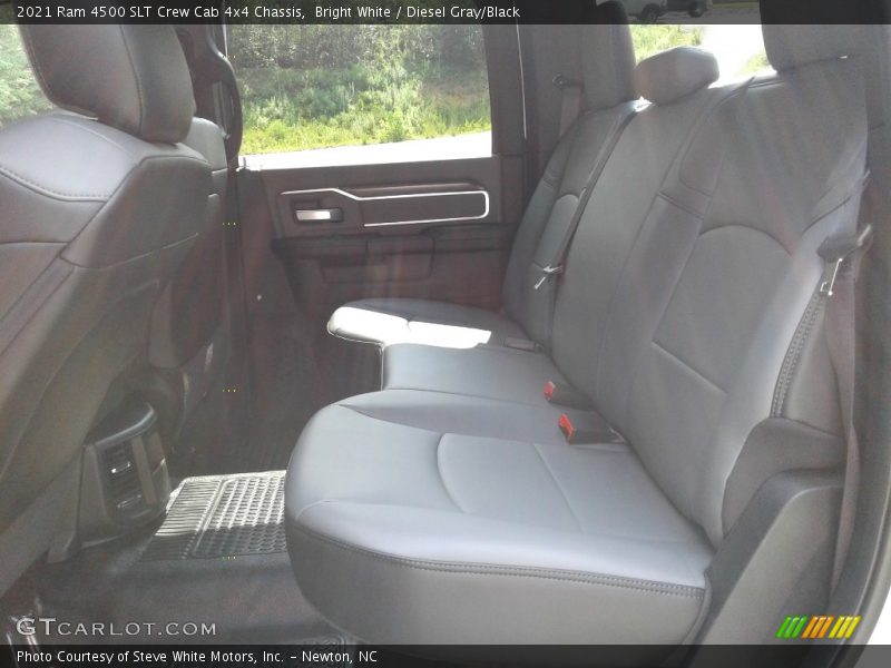 Bright White / Diesel Gray/Black 2021 Ram 4500 SLT Crew Cab 4x4 Chassis