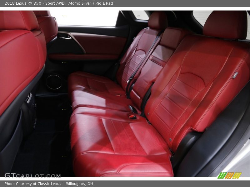 Atomic Silver / Rioja Red 2018 Lexus RX 350 F Sport AWD