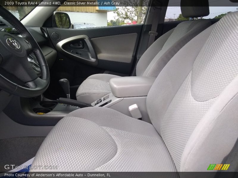Classic Silver Metallic / Ash Gray 2009 Toyota RAV4 Limited 4WD