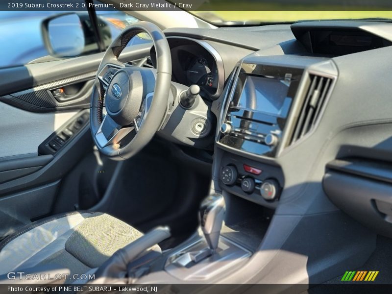 Dark Gray Metallic / Gray 2019 Subaru Crosstrek 2.0i Premium