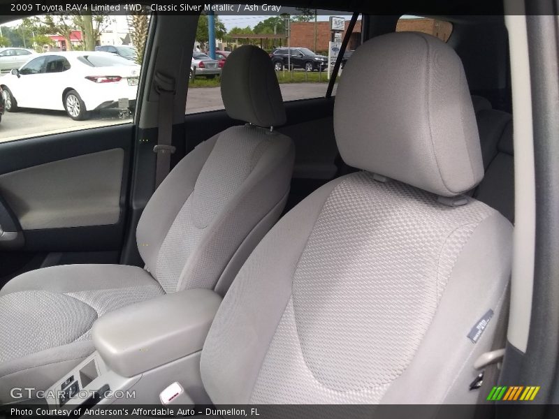 Classic Silver Metallic / Ash Gray 2009 Toyota RAV4 Limited 4WD