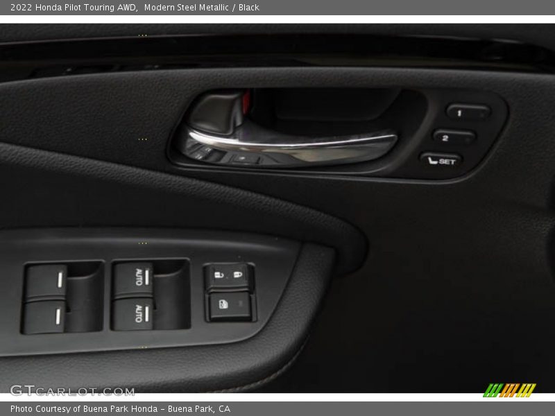 Door Panel of 2022 Pilot Touring AWD