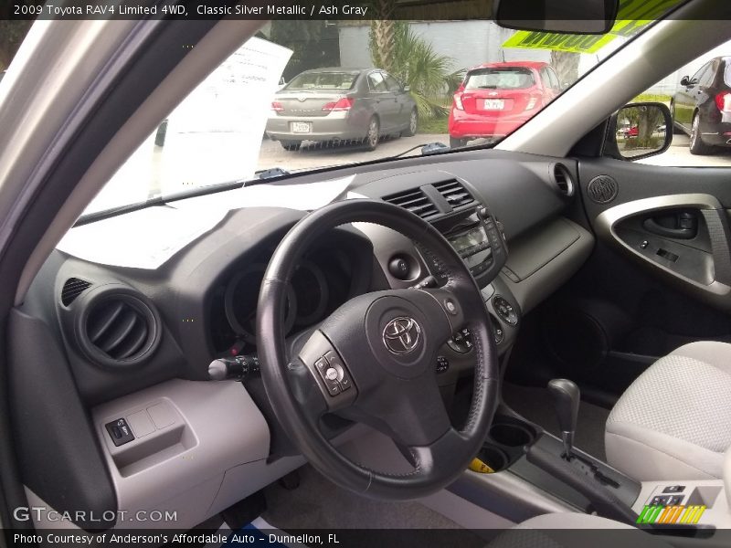 Classic Silver Metallic / Ash Gray 2009 Toyota RAV4 Limited 4WD