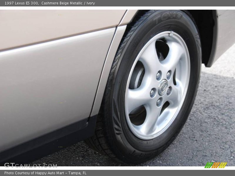 Cashmere Beige Metallic / Ivory 1997 Lexus ES 300