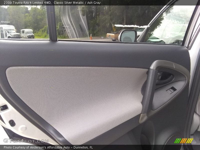 Classic Silver Metallic / Ash Gray 2009 Toyota RAV4 Limited 4WD