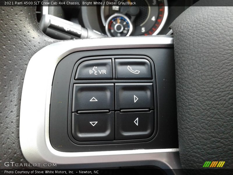 Bright White / Diesel Gray/Black 2021 Ram 4500 SLT Crew Cab 4x4 Chassis