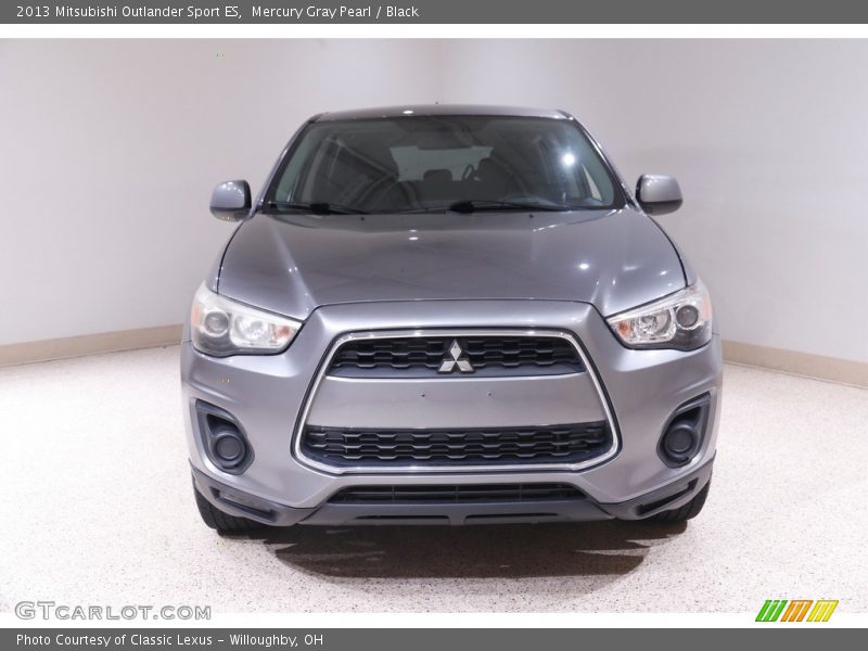 Mercury Gray Pearl / Black 2013 Mitsubishi Outlander Sport ES