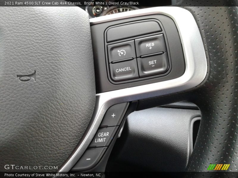 Bright White / Diesel Gray/Black 2021 Ram 4500 SLT Crew Cab 4x4 Chassis
