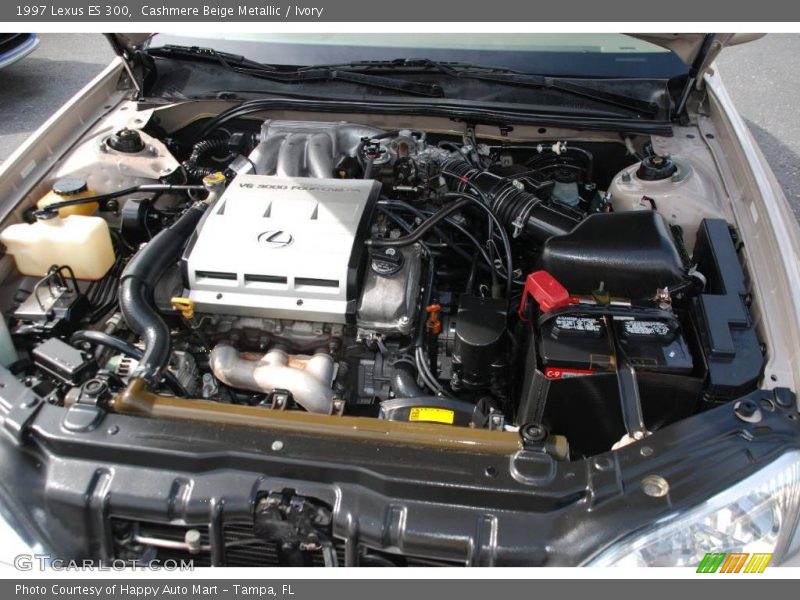 Cashmere Beige Metallic / Ivory 1997 Lexus ES 300