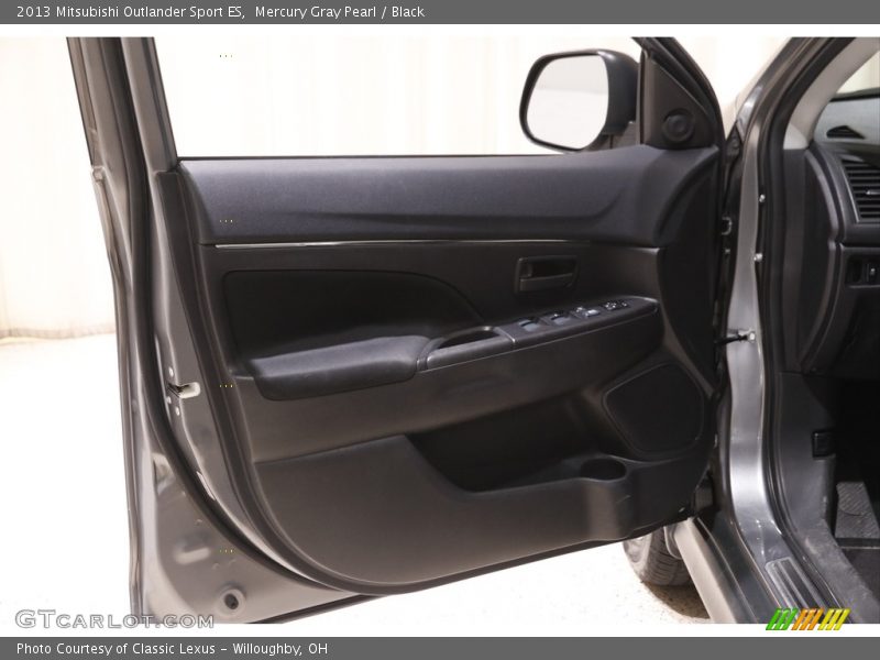 Mercury Gray Pearl / Black 2013 Mitsubishi Outlander Sport ES