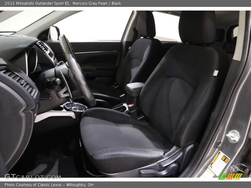 Mercury Gray Pearl / Black 2013 Mitsubishi Outlander Sport ES