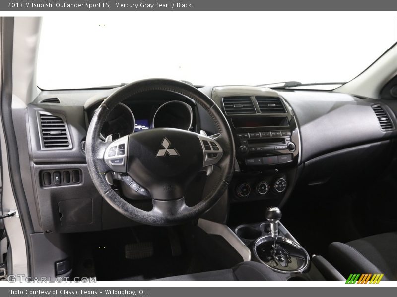 Mercury Gray Pearl / Black 2013 Mitsubishi Outlander Sport ES
