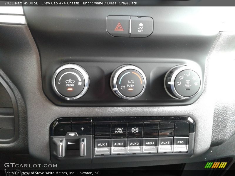 Bright White / Diesel Gray/Black 2021 Ram 4500 SLT Crew Cab 4x4 Chassis