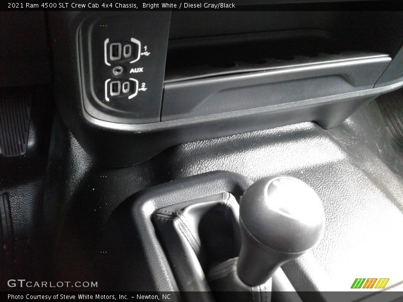 Bright White / Diesel Gray/Black 2021 Ram 4500 SLT Crew Cab 4x4 Chassis