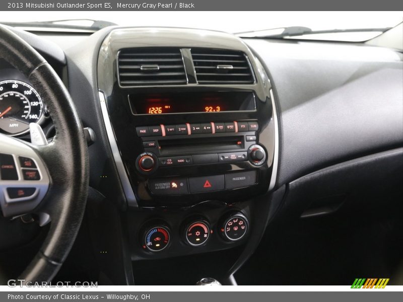 Mercury Gray Pearl / Black 2013 Mitsubishi Outlander Sport ES