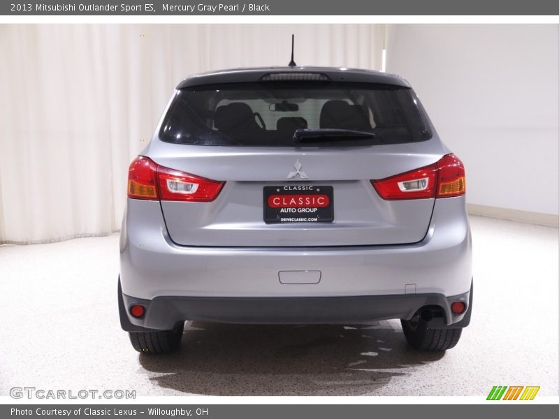 Mercury Gray Pearl / Black 2013 Mitsubishi Outlander Sport ES