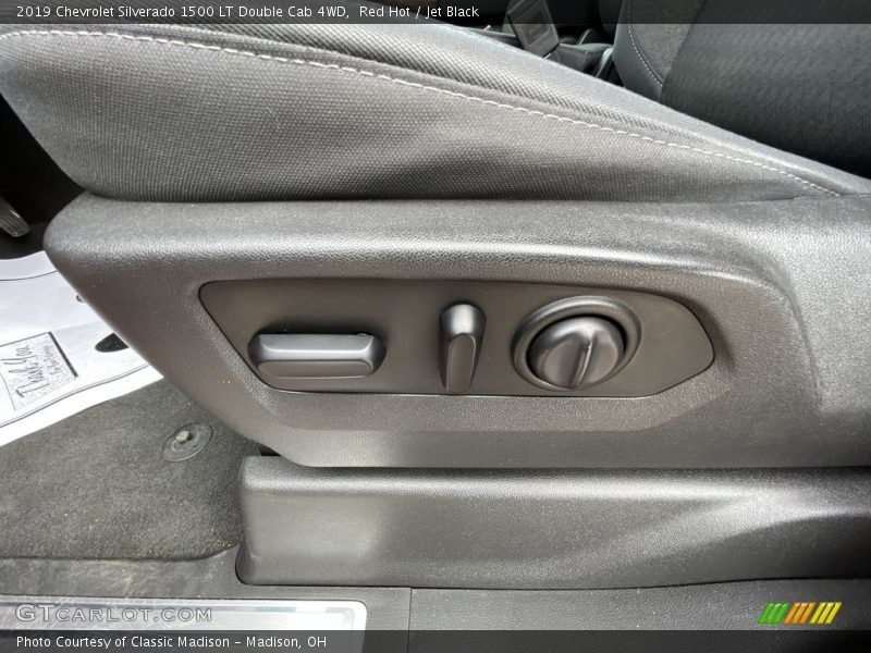 Red Hot / Jet Black 2019 Chevrolet Silverado 1500 LT Double Cab 4WD