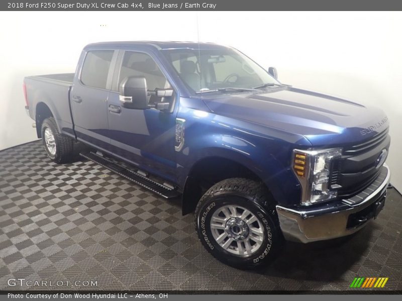 Blue Jeans / Earth Gray 2018 Ford F250 Super Duty XL Crew Cab 4x4